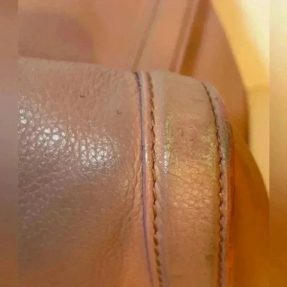 Alexander McQueen Padlock Zip Tote in Blush Pink Leather with Gold Skull Charm - Picture 8 of 14